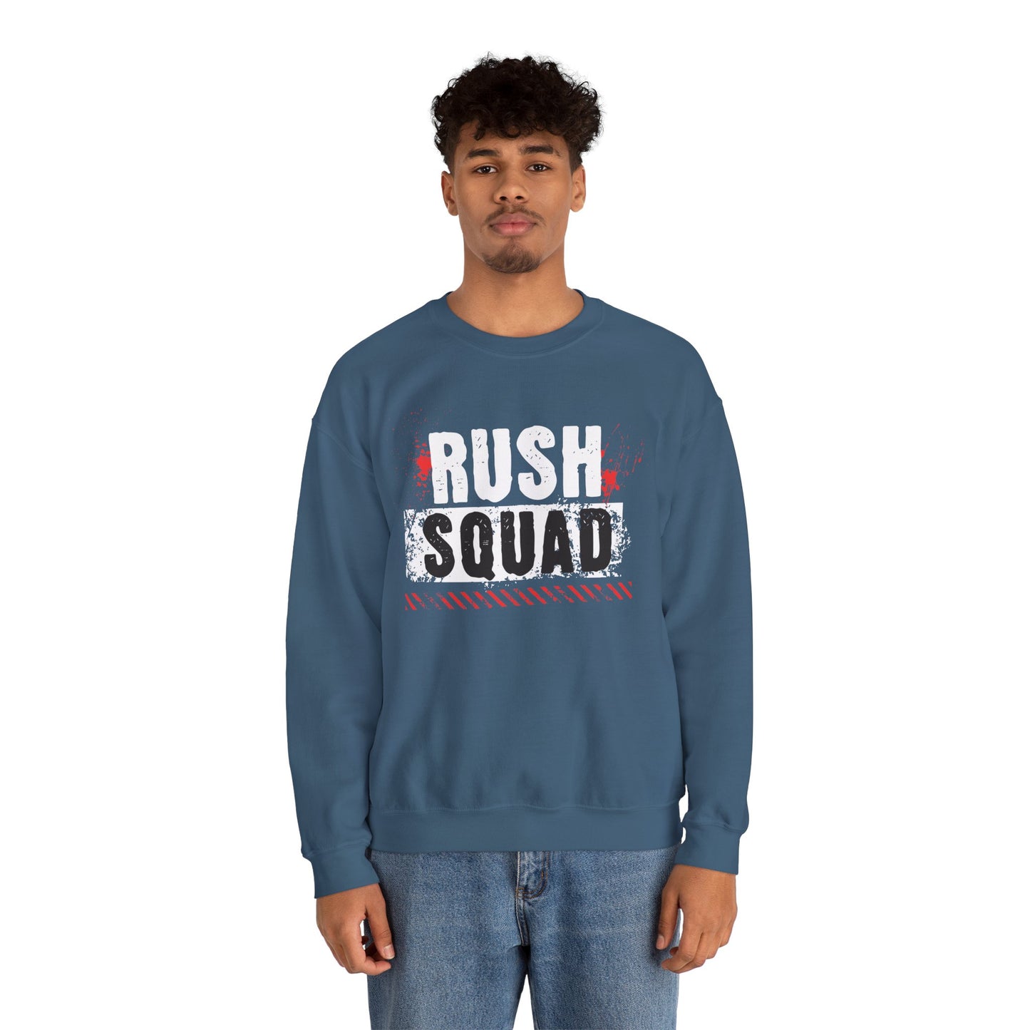 Men's "Rush Squad" Crewneck Sweatshirt
