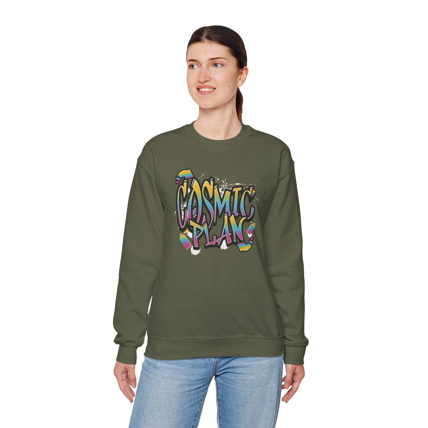 Women's "Cosmic Plan" Crewneck Sweatshirt