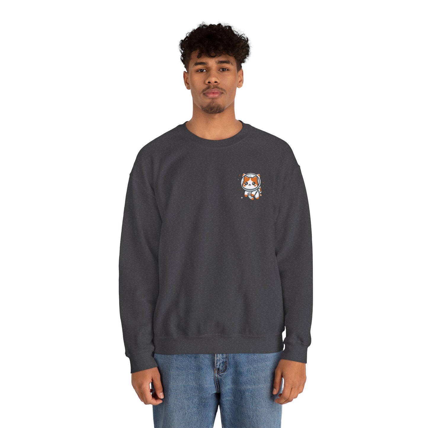 Women's "Meowstronaut" Crewneck Sweatshirt