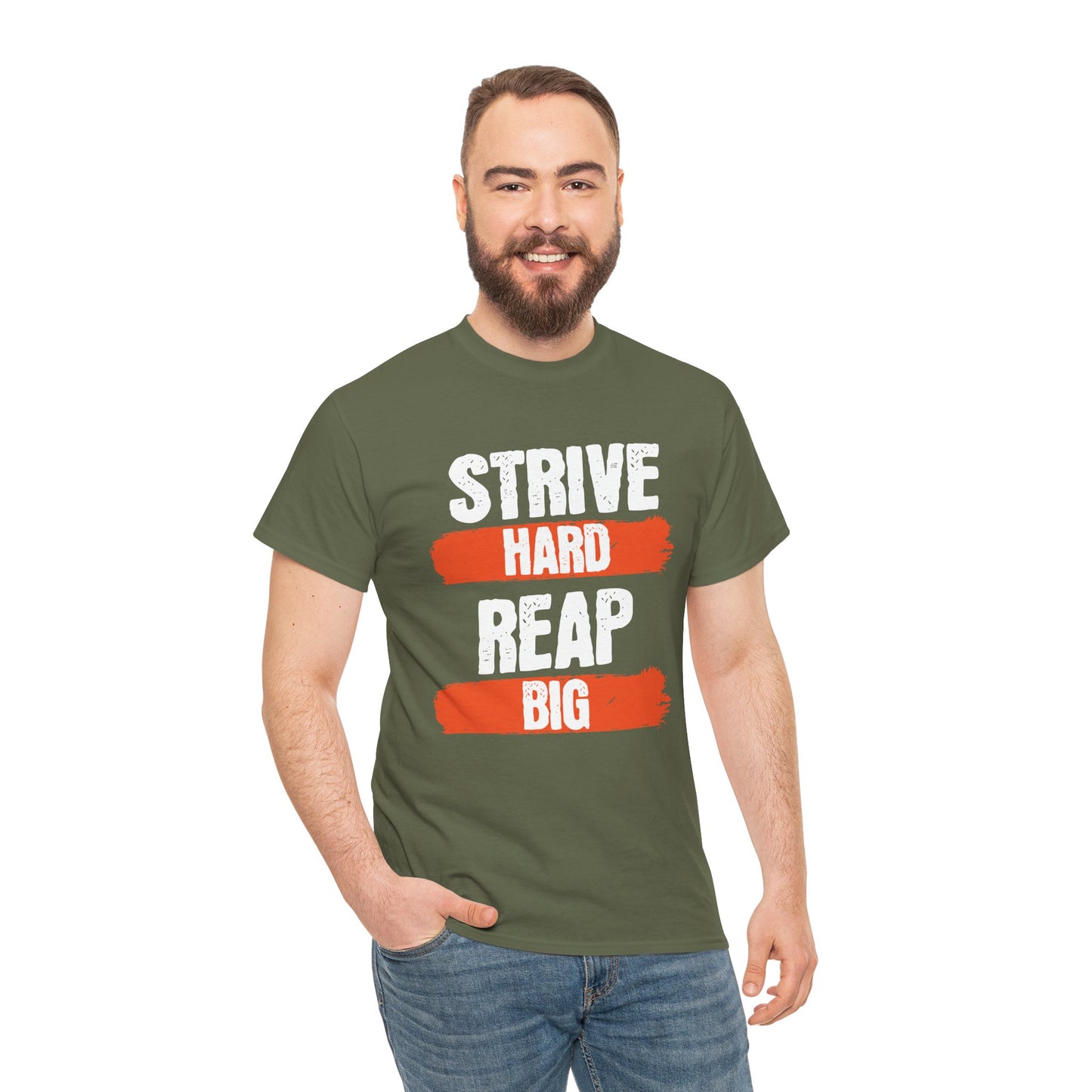 Women's "Strive Hard, Reap Big" T-Shirt