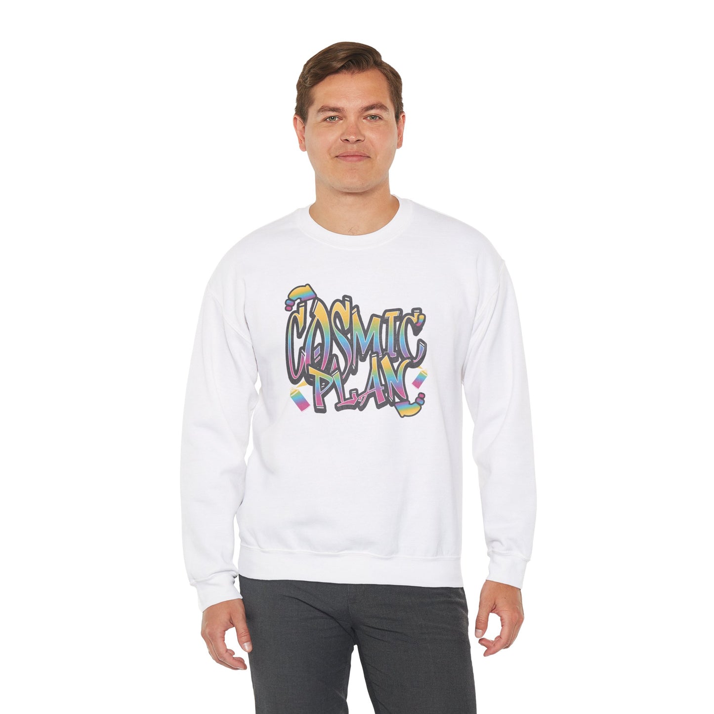 Men's "Cosmic Plan" Crewneck Sweatshirt