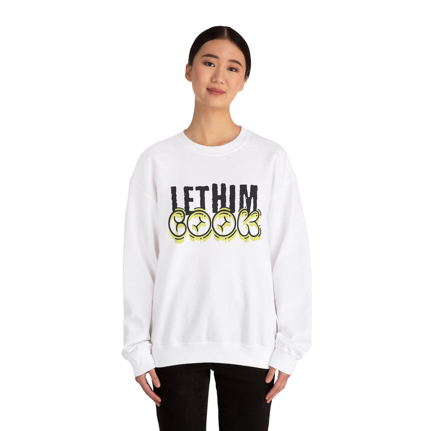 Men's "Let Him Cook" Crewneck Sweatshirt