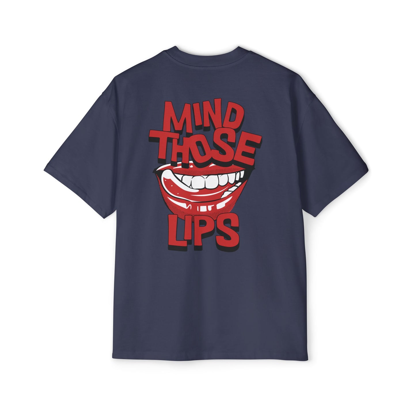 Women's "Mind Those Lips" Oversized T-Shirt