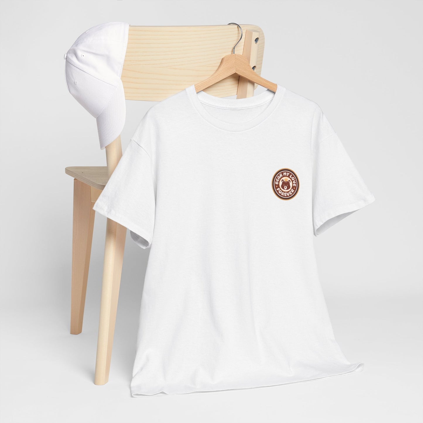 Men's "Bear My Love" Heavy Cotton Tee