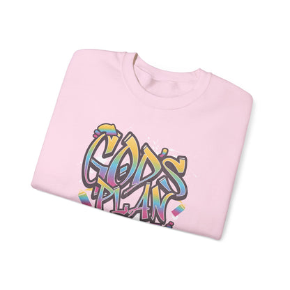 Women's "God's Plan" Crewneck Sweatshirt