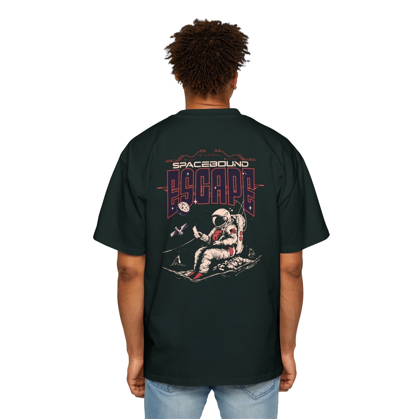 Women's "Spacebound Escape" Oversized T-Shirt