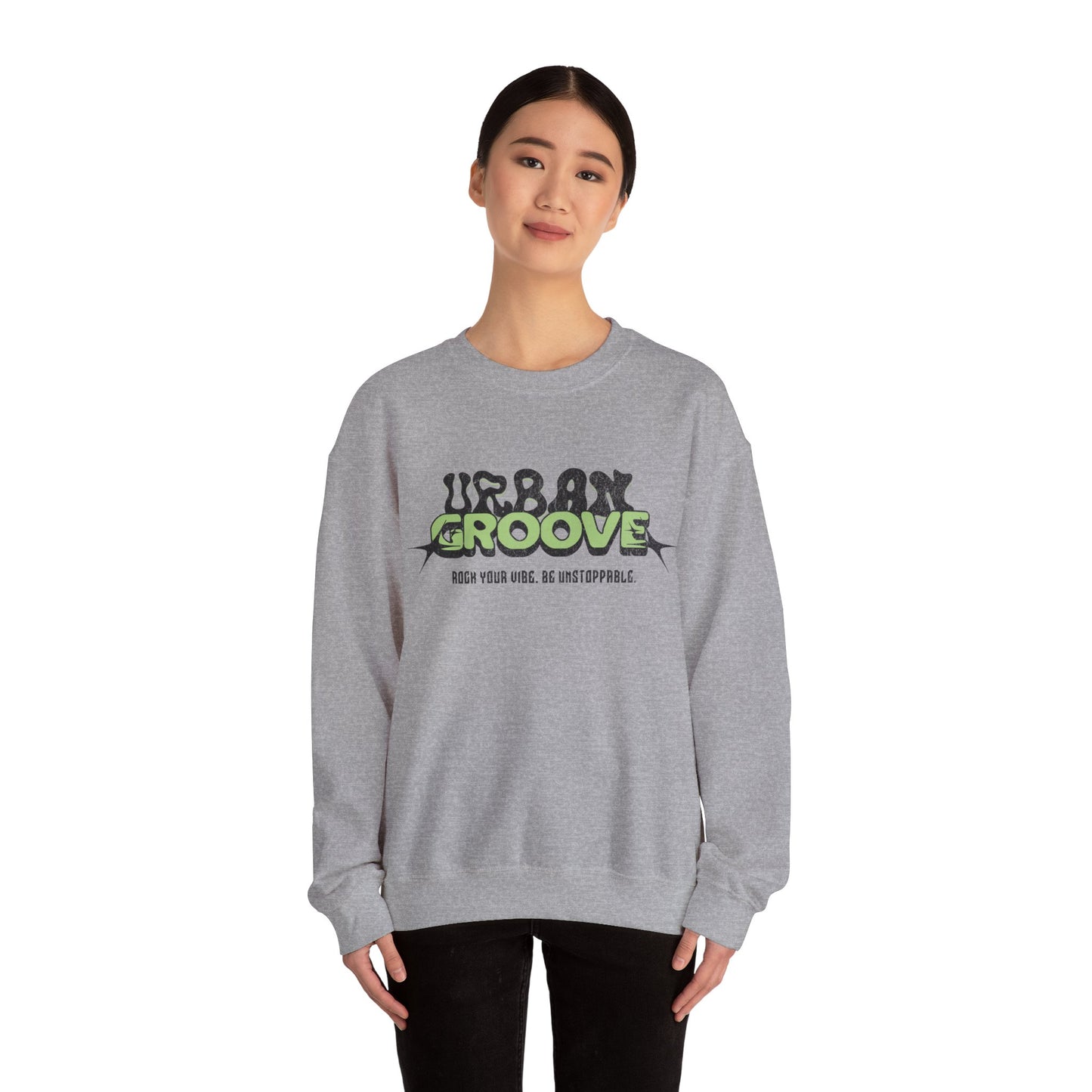 Women's "Urban Groove" Crewneck Sweatshirt