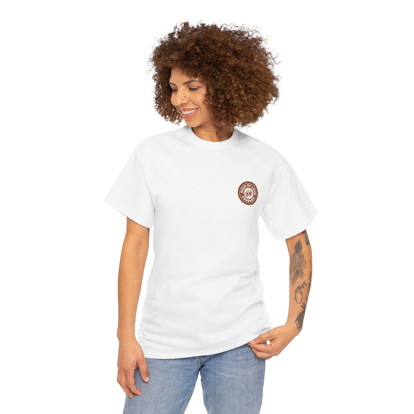 Women's "Beer My Love" Heavy Cotton Tee