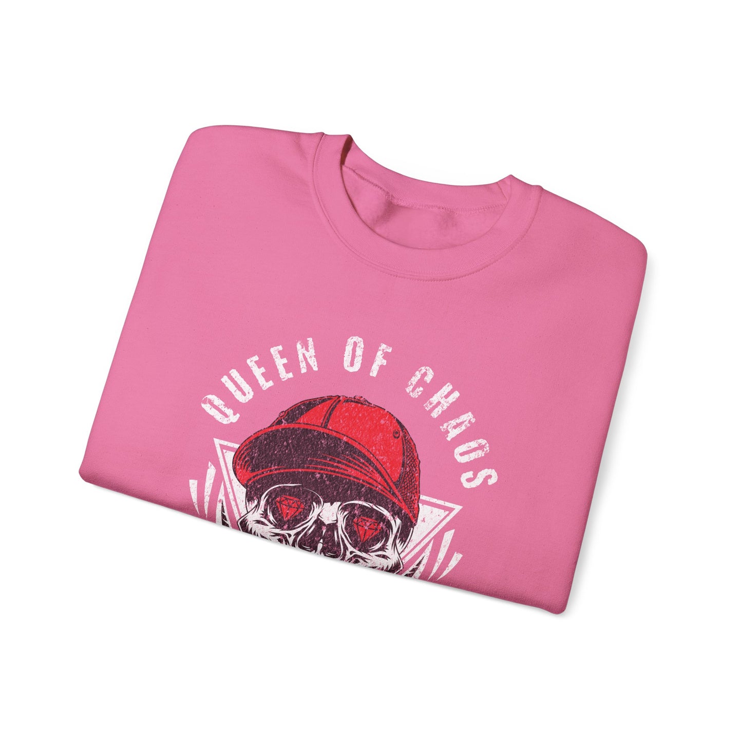 Women's "Queen of Chaos" Crewneck Sweatshirt