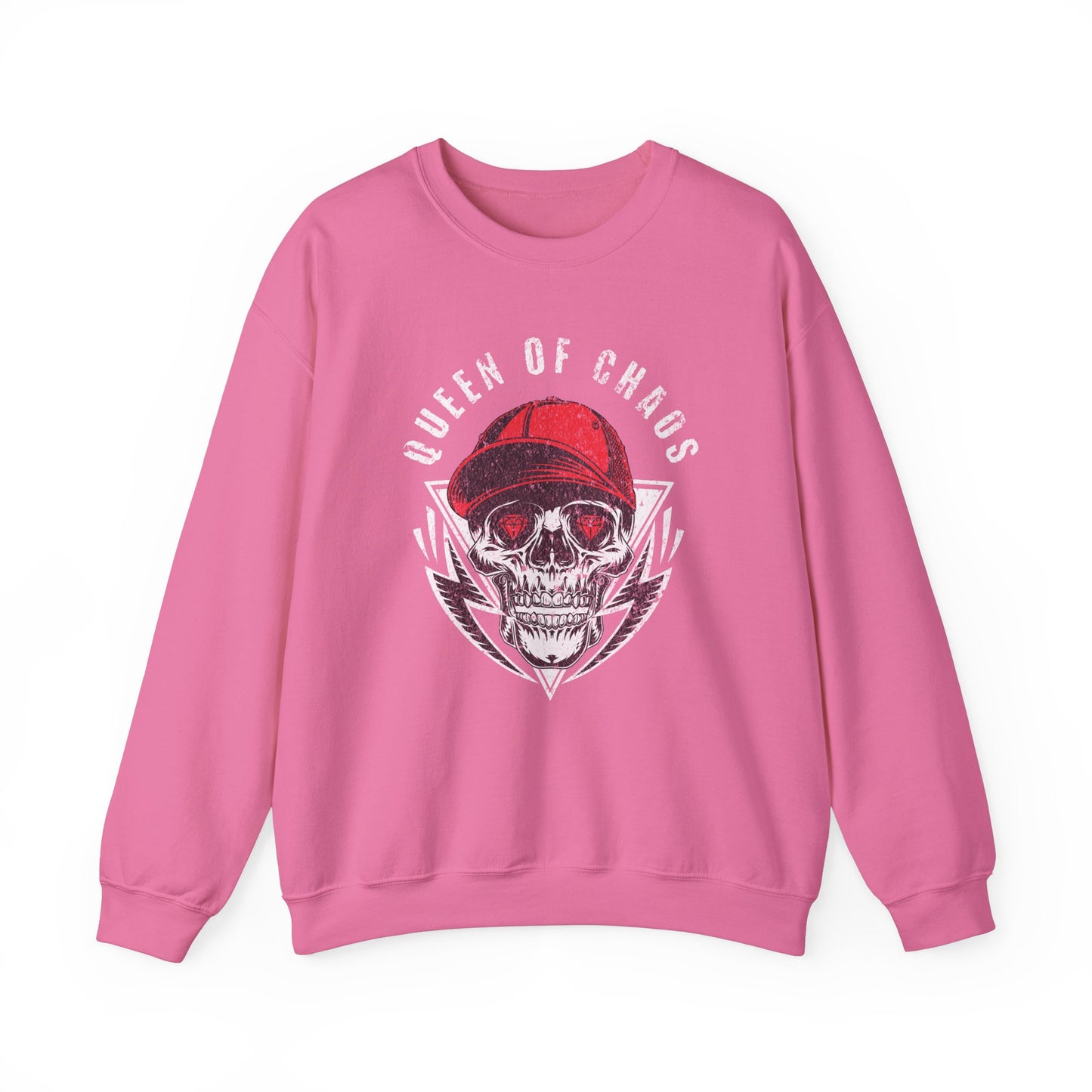 Women's "Queen of Chaos" Crewneck Sweatshirt