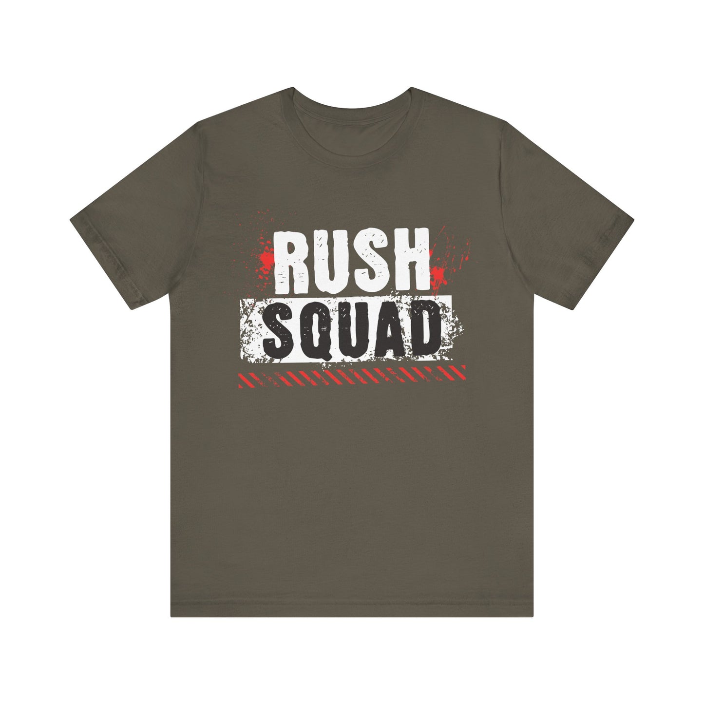 Women's "Rush Squad" Jersey Short Sleeve Tee