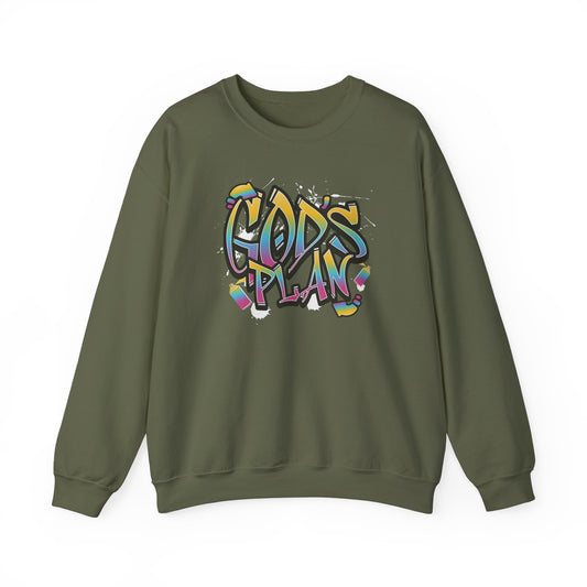 Men's "God's Plan" Crewneck Sweatshirt