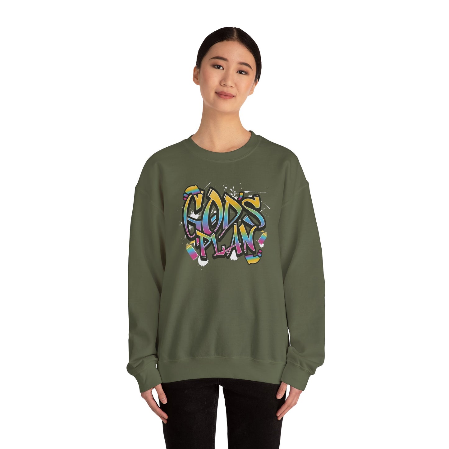 Women's "God's Plan" Crewneck Sweatshirt