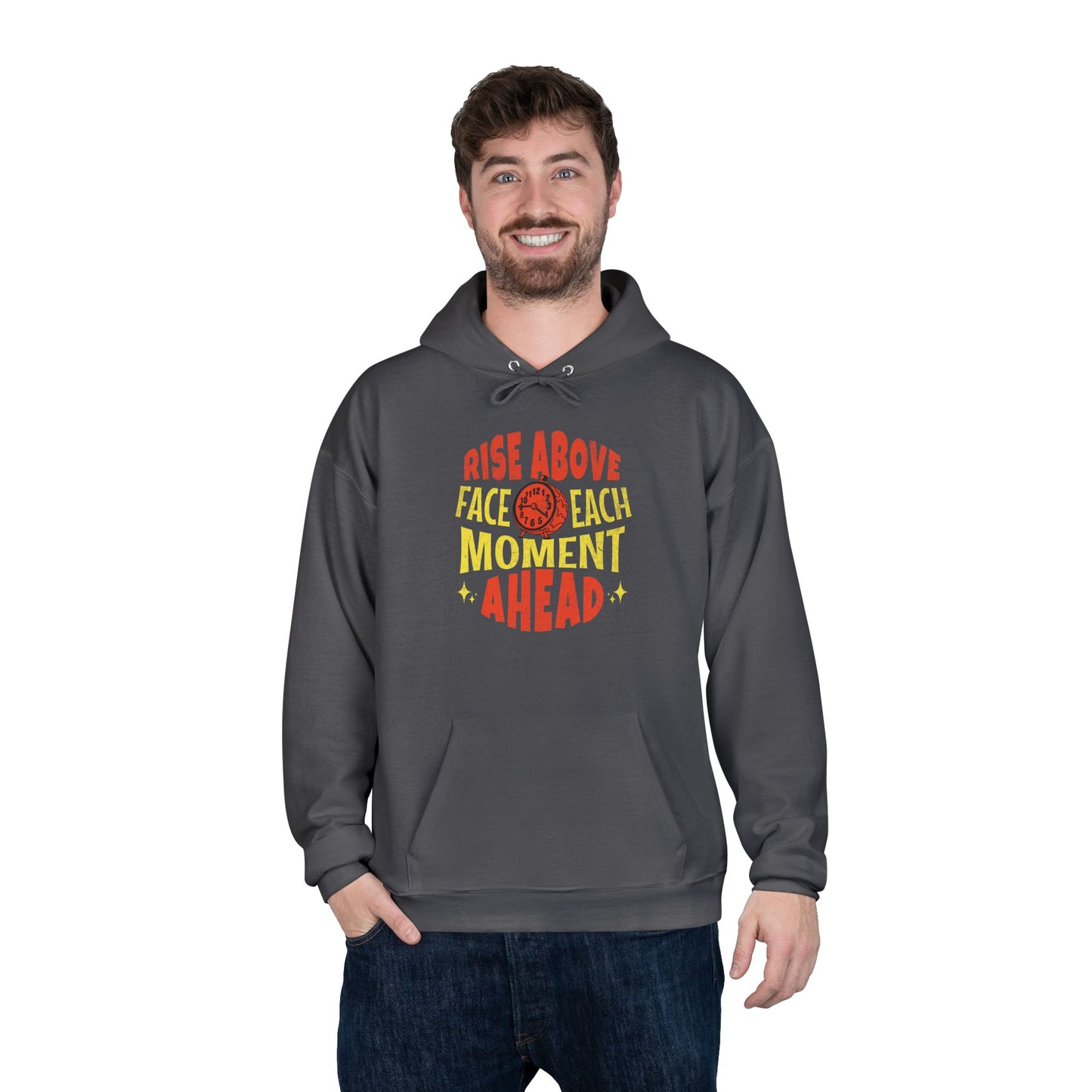 Men's "Rise Above, Face Each Moment" Hoodie