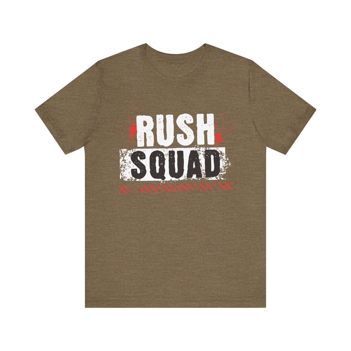 Women's "Rush Squad" Jersey Short Sleeve Tee