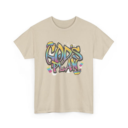 Women's "God's Plan" Heavy Cotton Tee