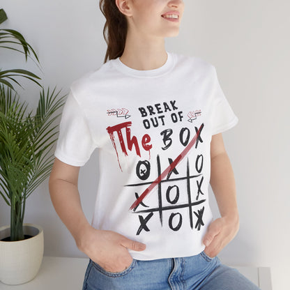 Women's "Break Out Of The Box" Jersey Short Sleeve Tee