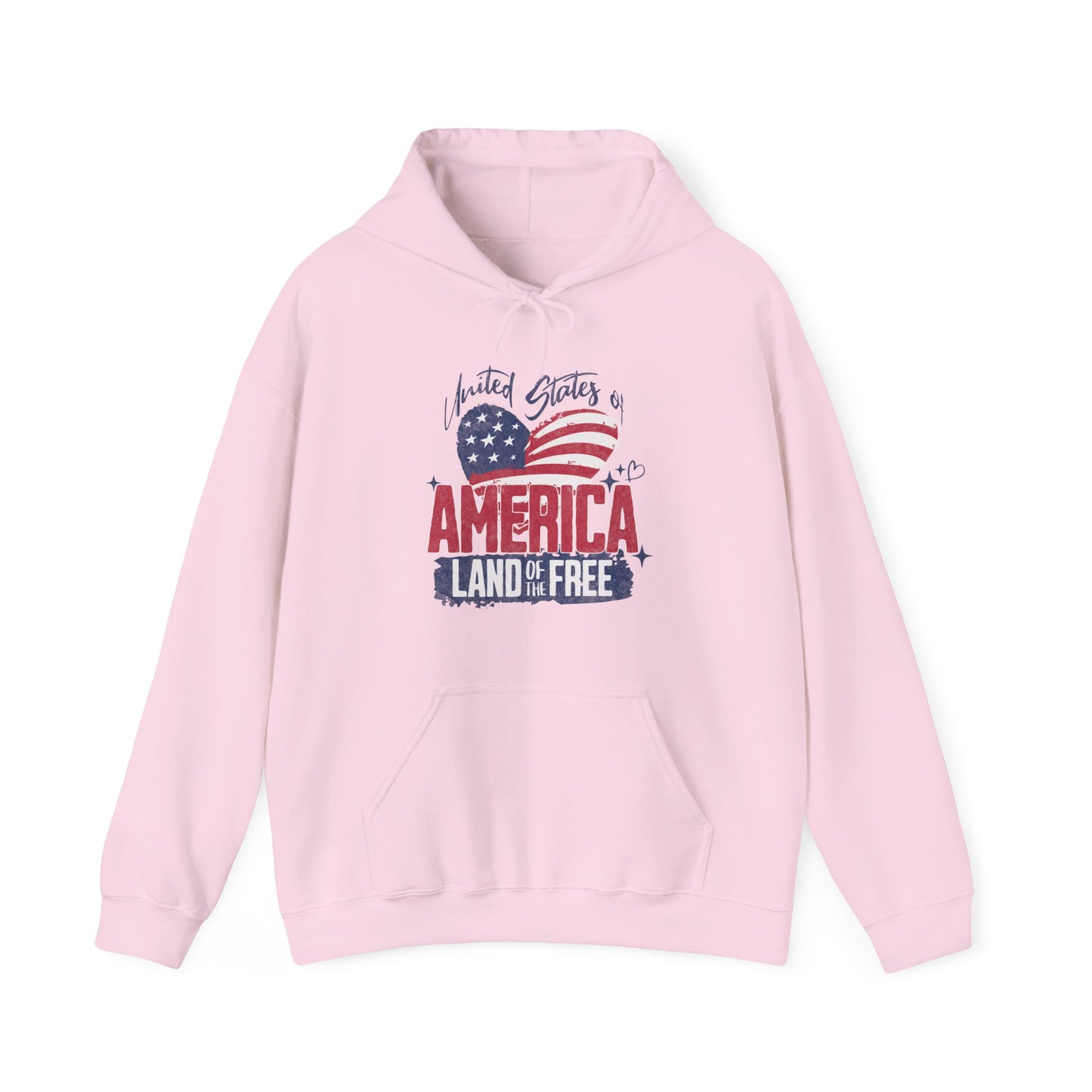 Men's "USA Land of the Free" Hoodie