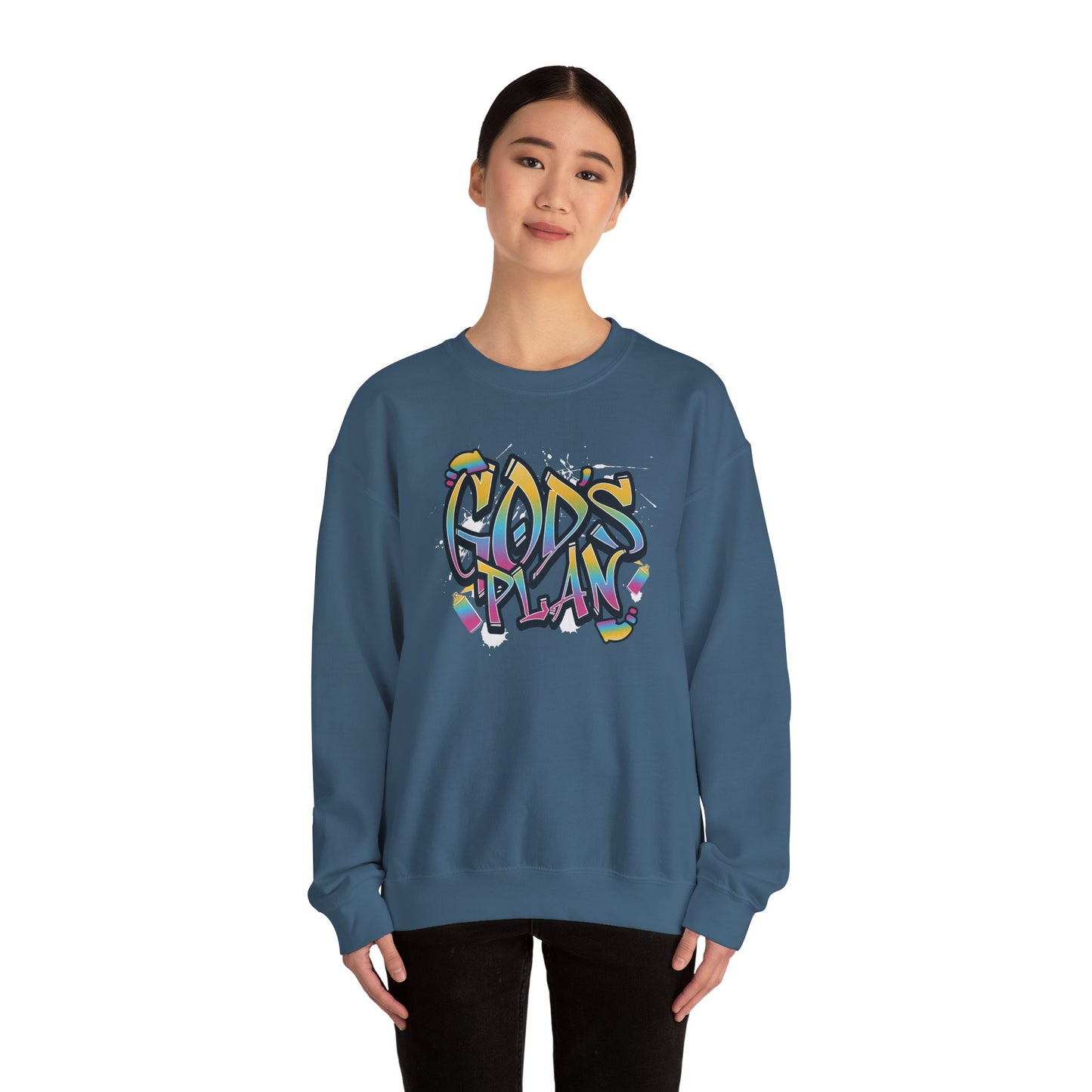 Women's "God's Plan" Crewneck Sweatshirt