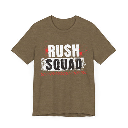 Women's "Rush Squad" Jersey Short Sleeve Tee