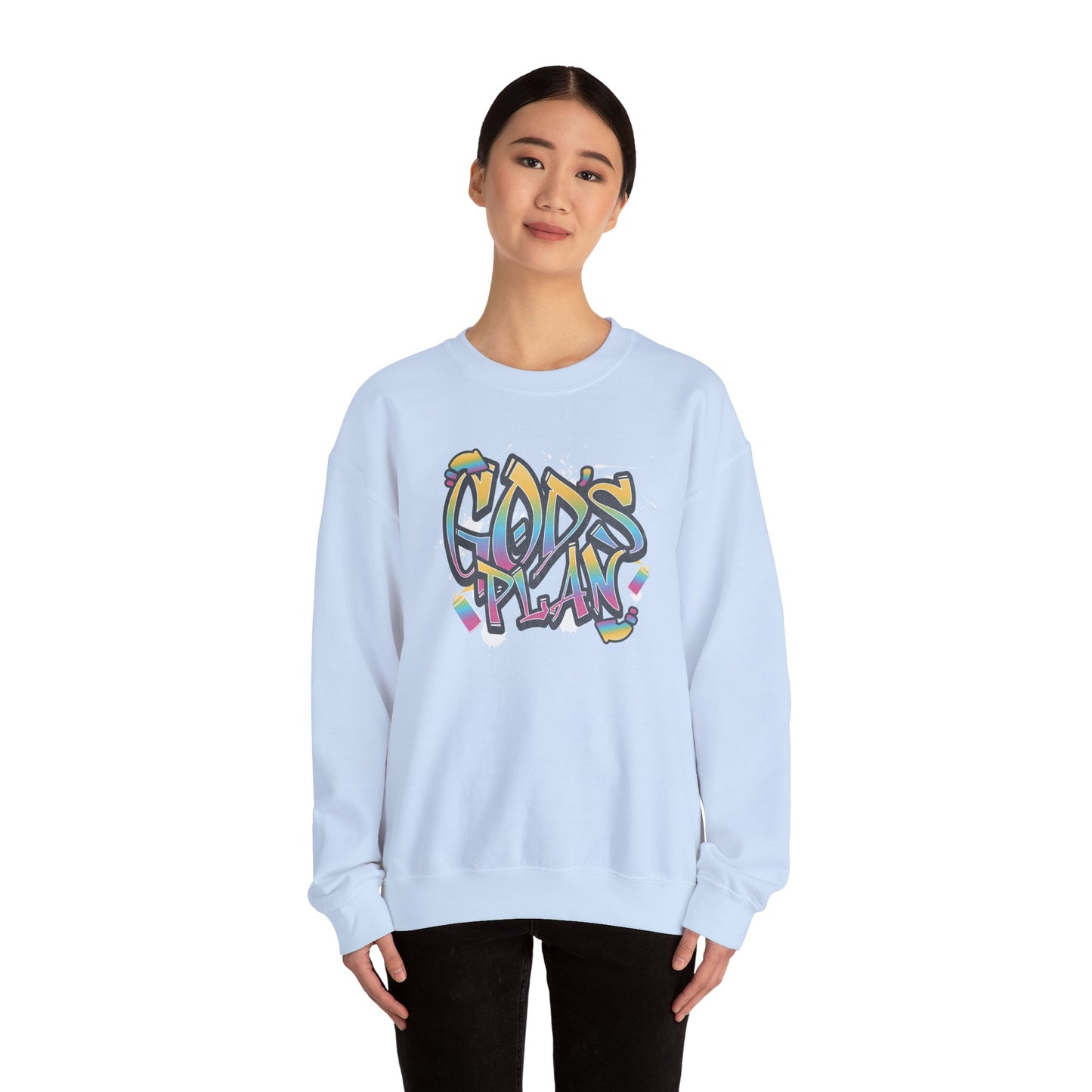 Women's "God's Plan" Crewneck Sweatshirt