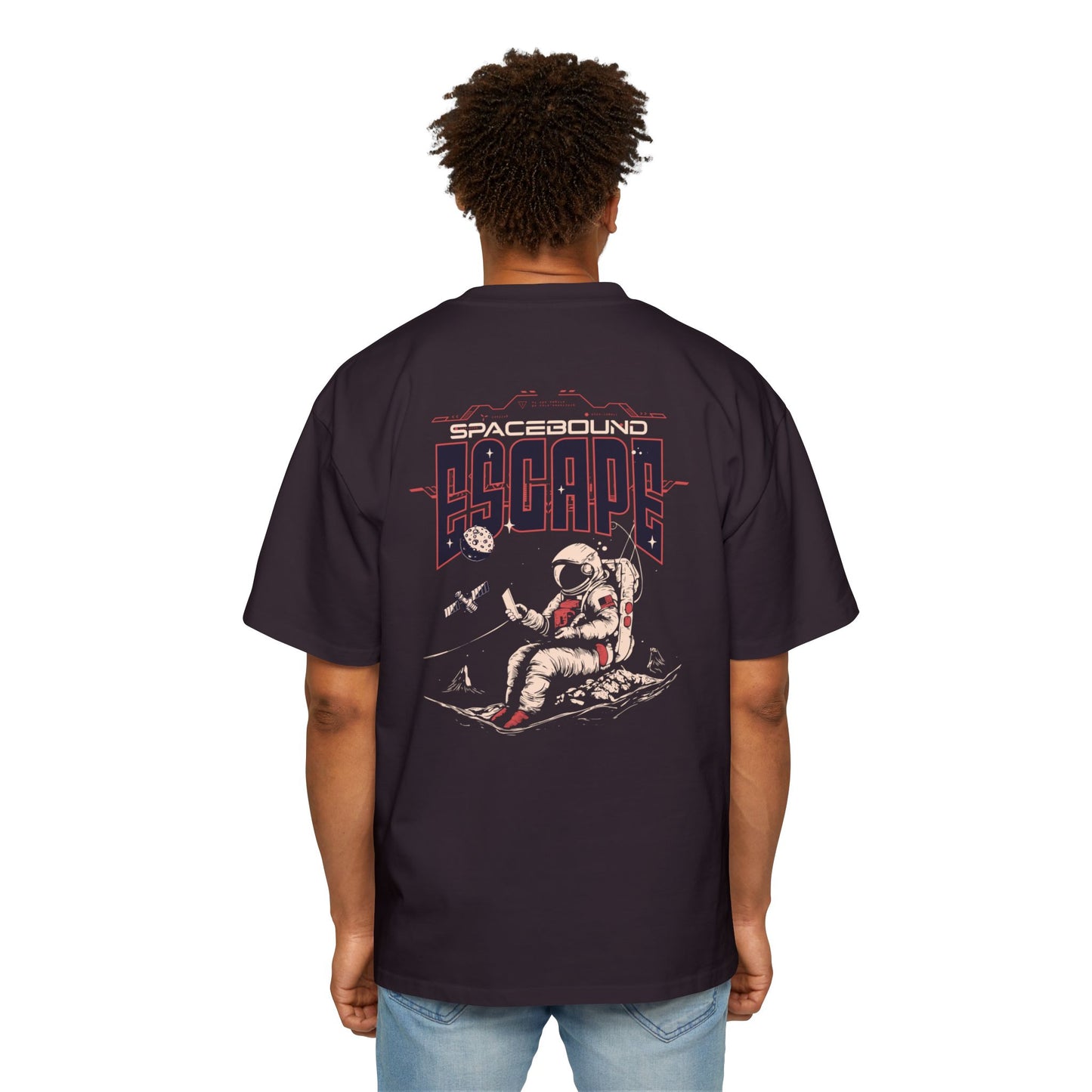 Women's "Spacebound Escape" Oversized T-Shirt