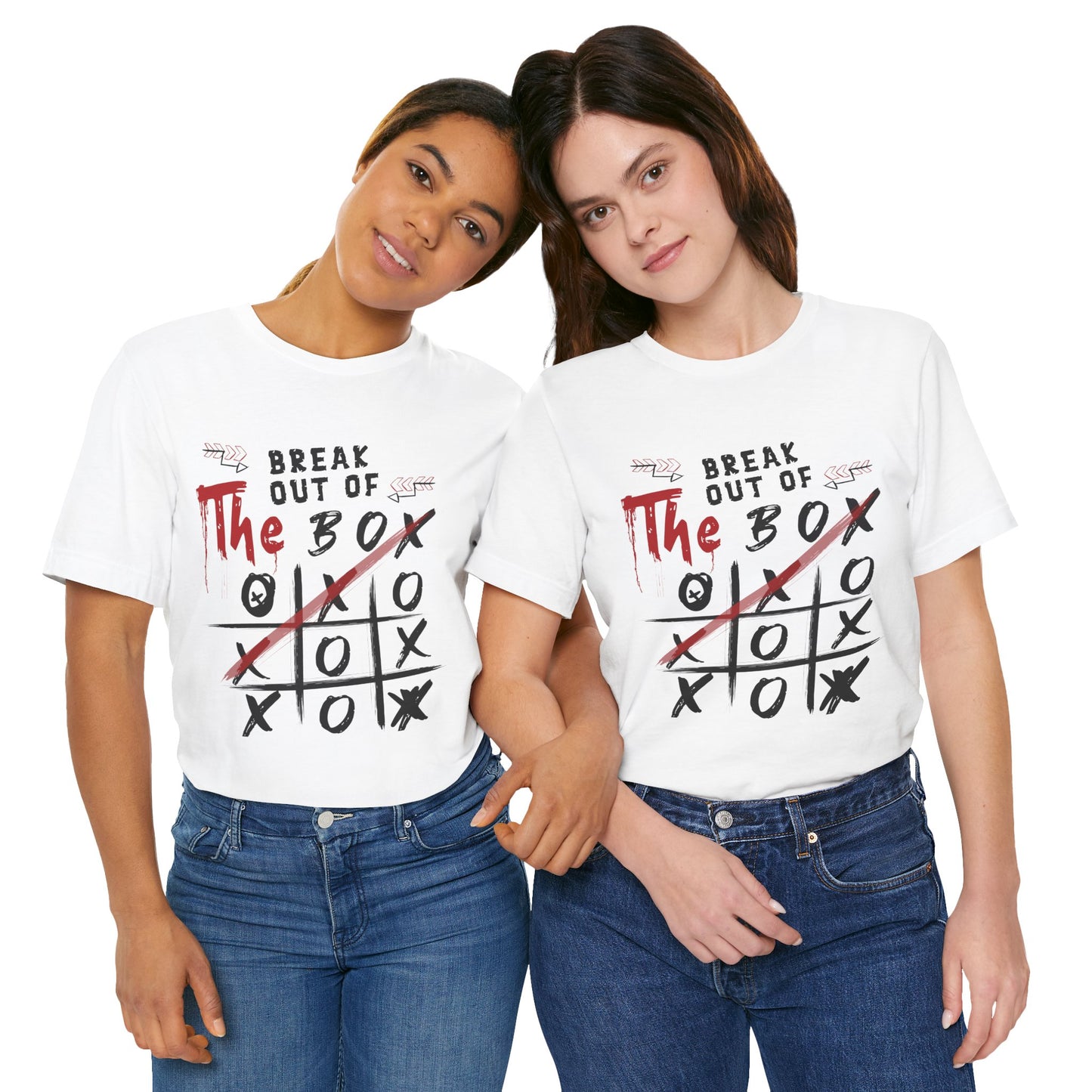 Women's "Break Out Of The Box" Jersey Short Sleeve Tee