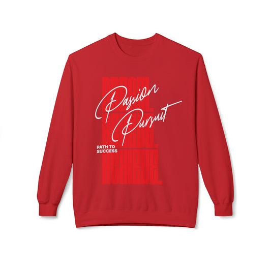 Men's "Passion Pursuit" Midweight Softstyle Fleece Crewneck Sweatshirt