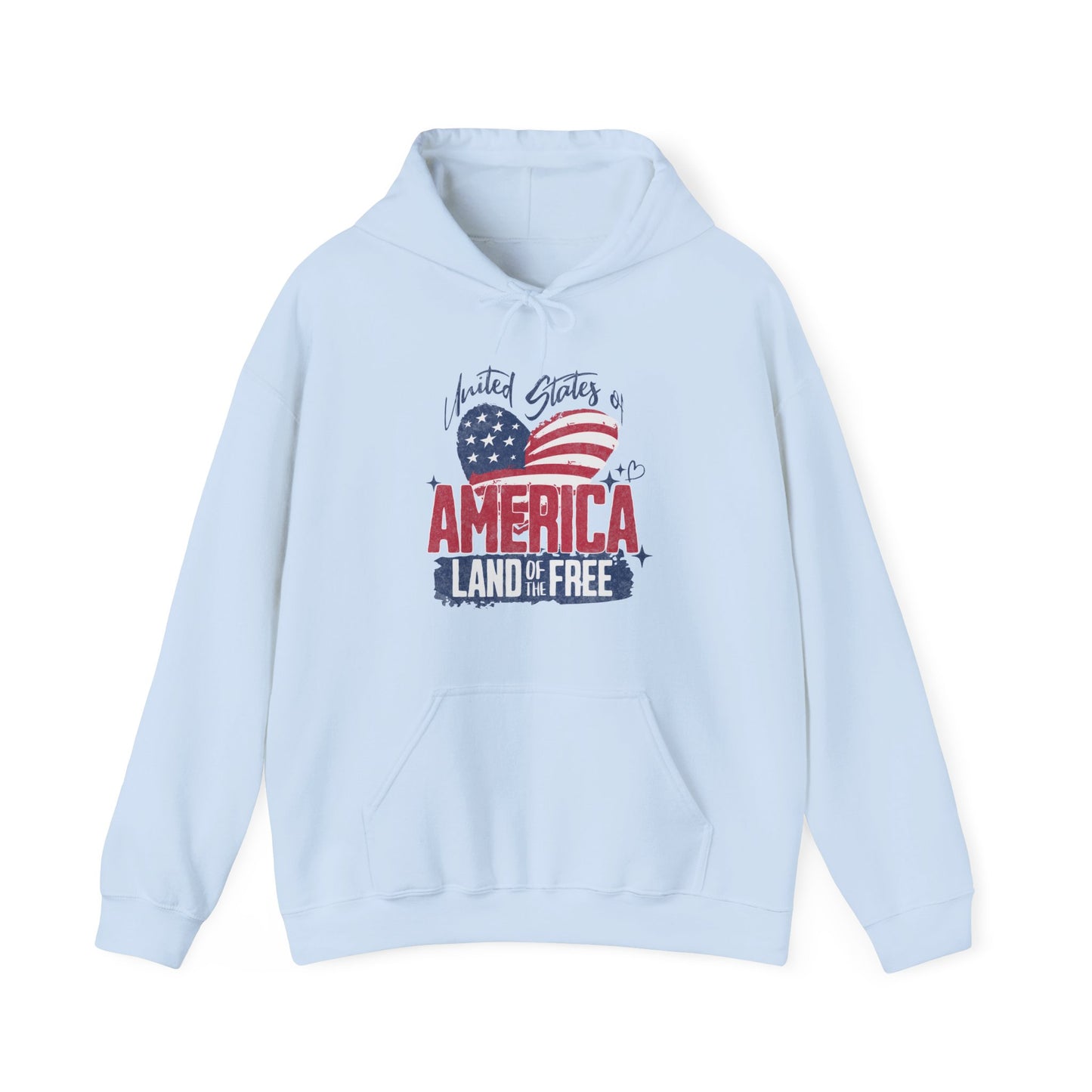 Men's "USA Land of the Free" Hoodie