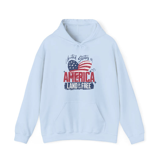 Men's "USA Land of the Free" Hoodie