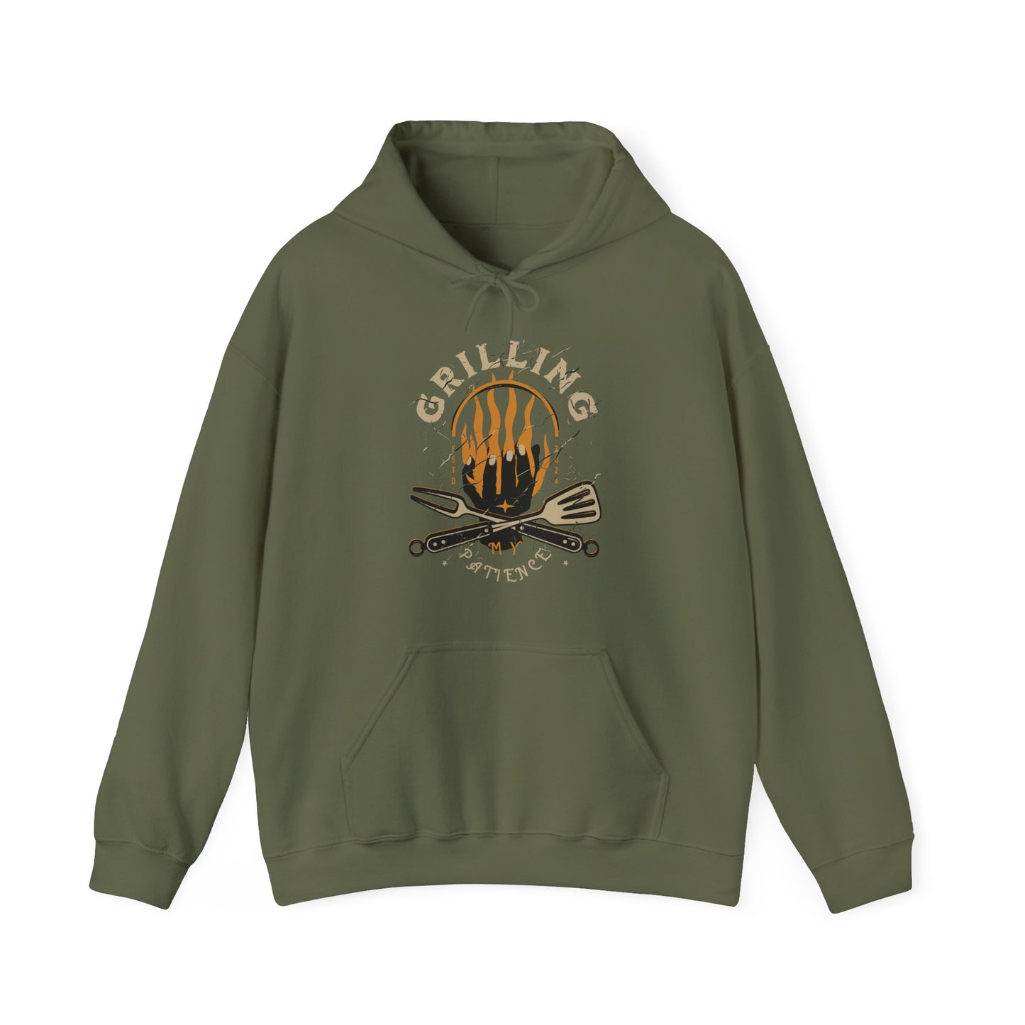 Men's "Grilling My Patience" Hoodie