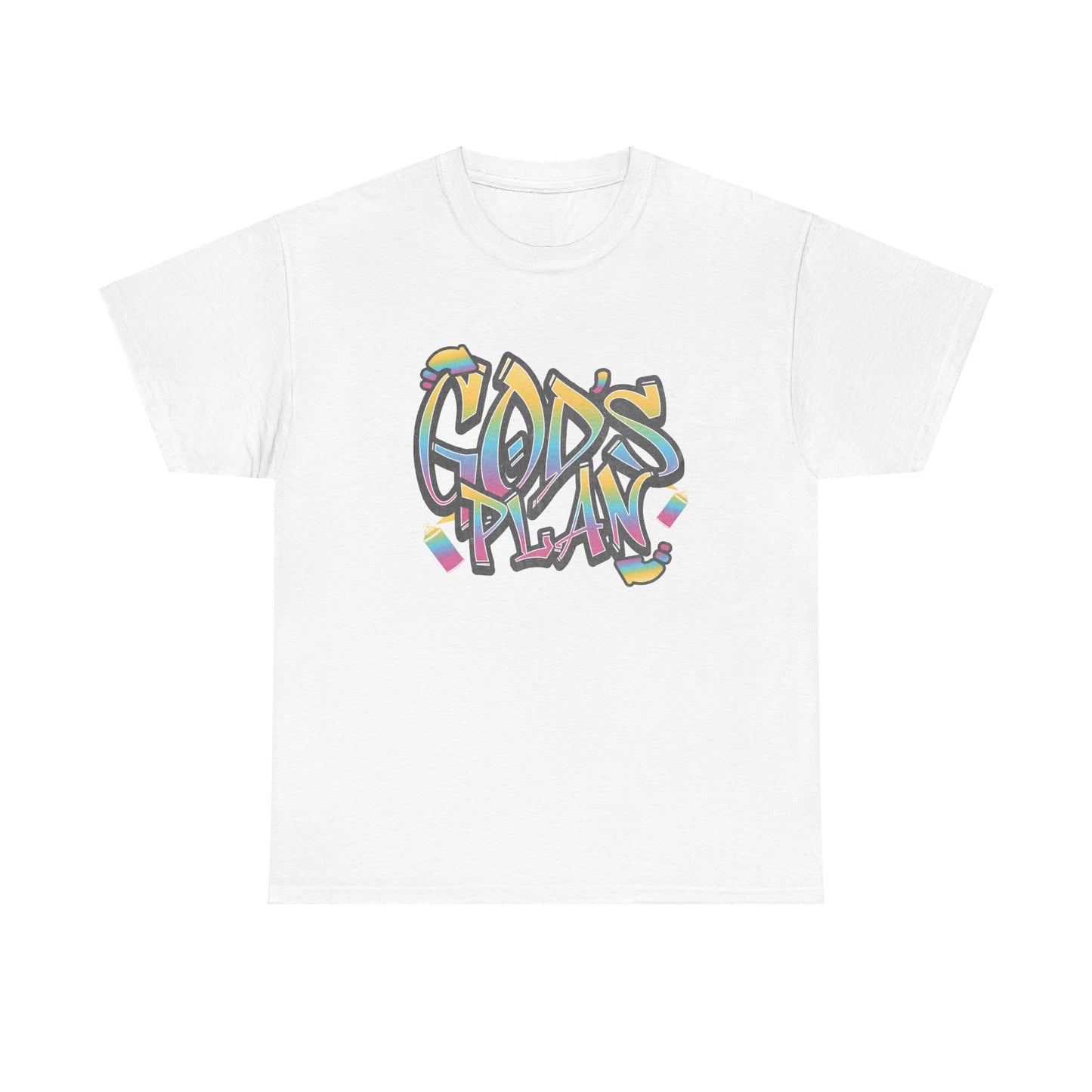 Women's "God's Plan" Heavy Cotton Tee