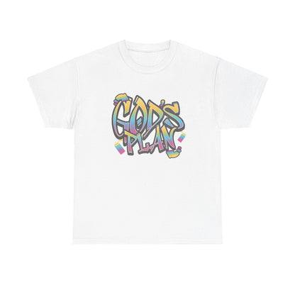 Women's "God's Plan" Heavy Cotton Tee