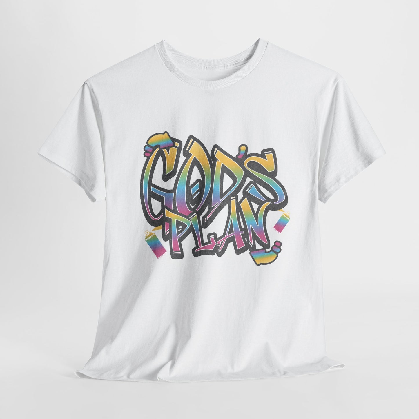 Women's "God's Plan" Heavy Cotton Tee