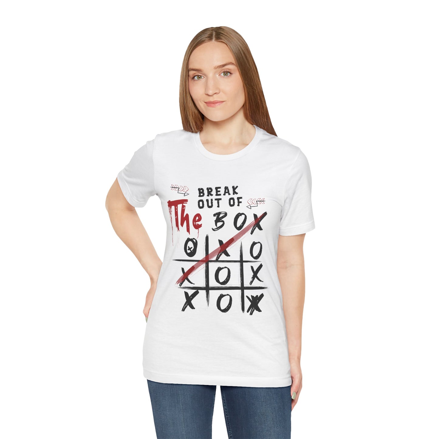 Women's "Break Out Of The Box" Jersey Short Sleeve Tee