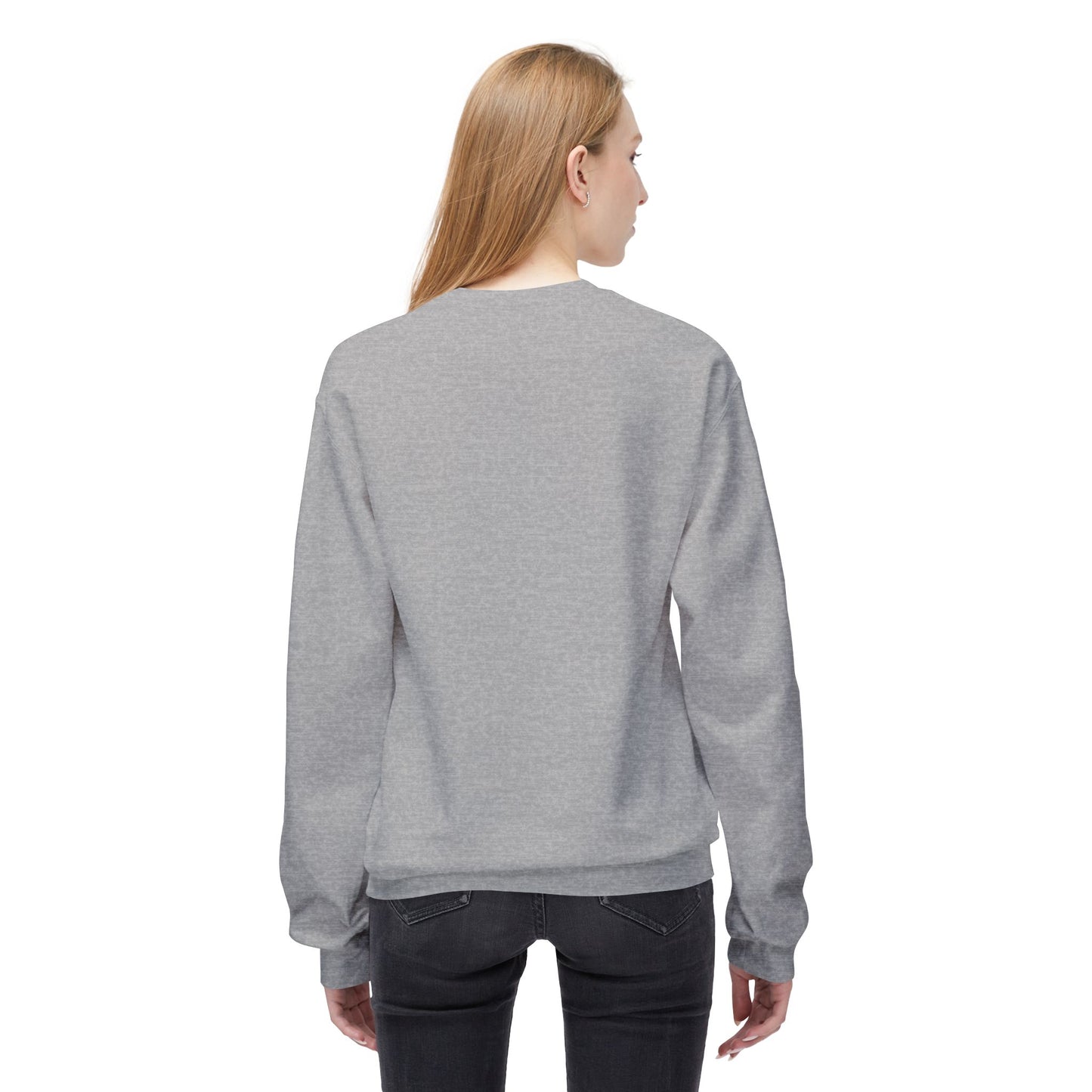 Women's "Break Out Of The Box" Midweight Softstyle Fleece Crewneck Sweatshirt