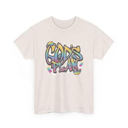 Women's "God's Plan" Heavy Cotton Tee