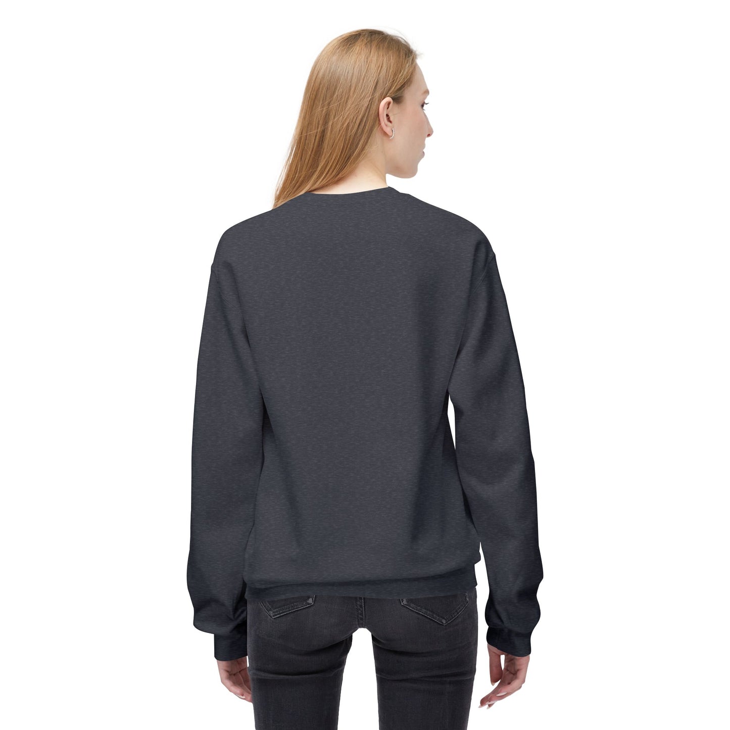 Women's "Spacebound Escape" Midweight Softstyle Fleece Crewneck Sweatshirt