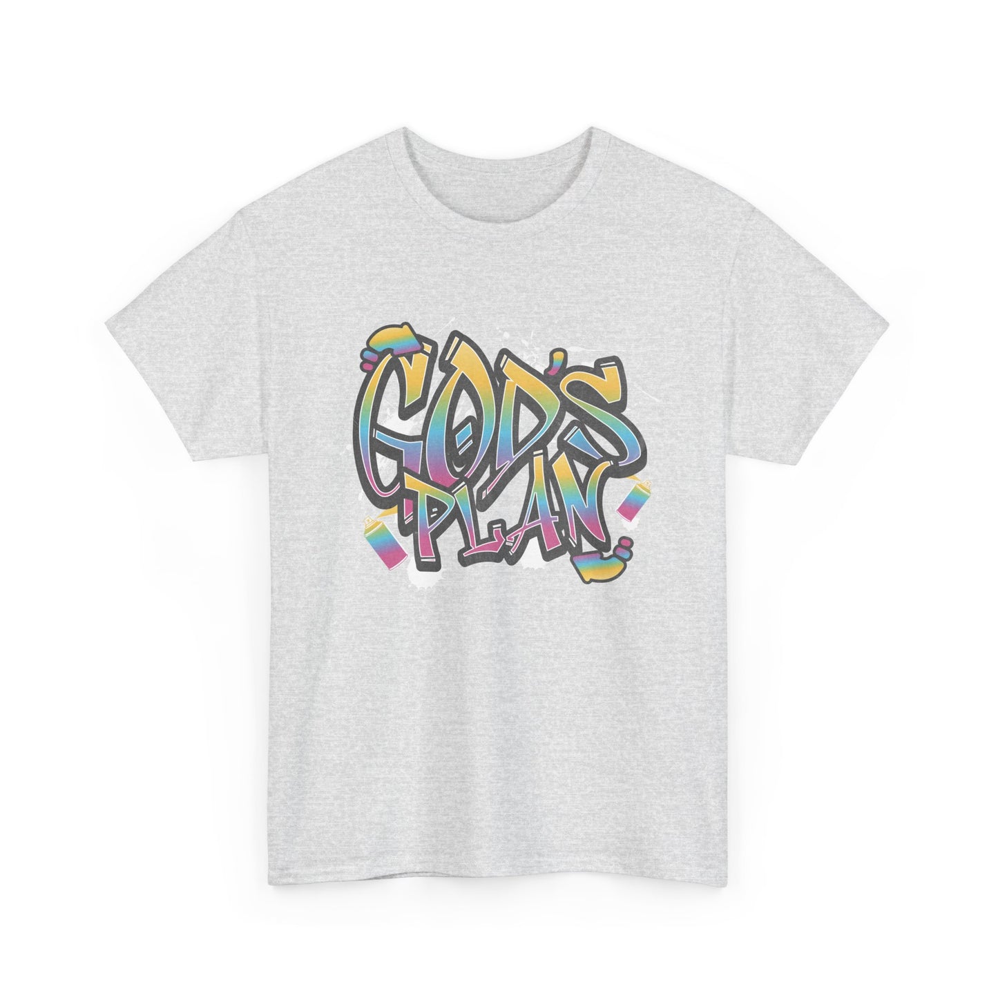 Women's "God's Plan" Heavy Cotton Tee