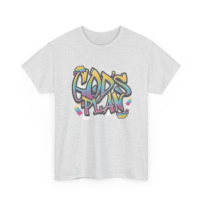 Women's "God's Plan" Heavy Cotton Tee