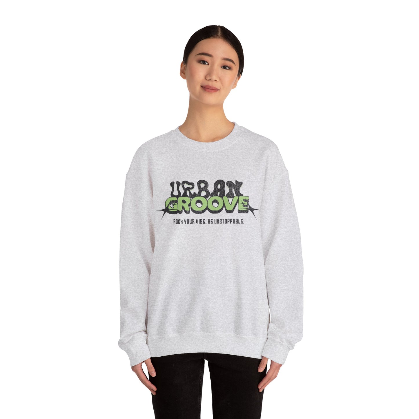 Women's "Urban Groove" Crewneck Sweatshirt