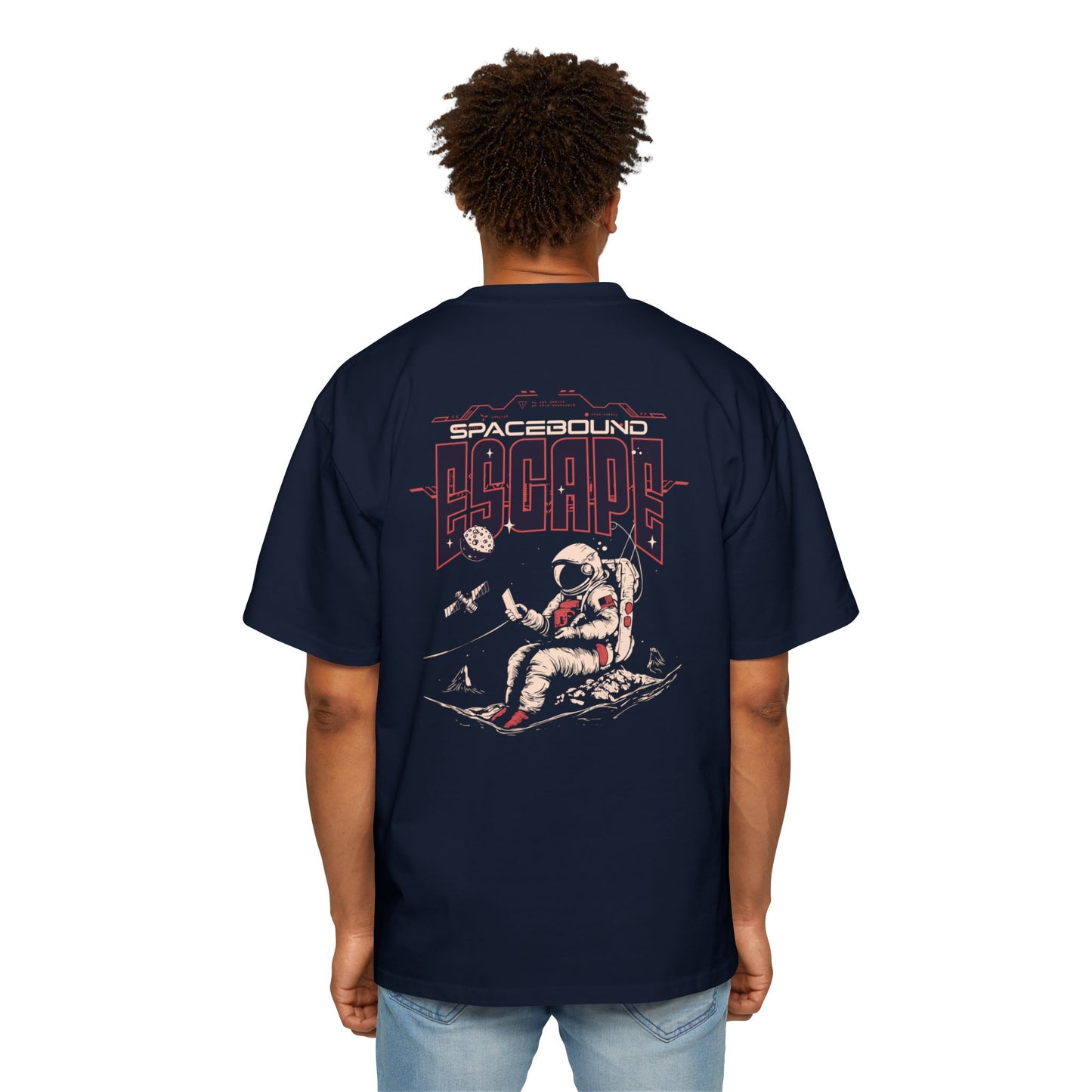 Women's "Spacebound Escape" Oversized T-Shirt