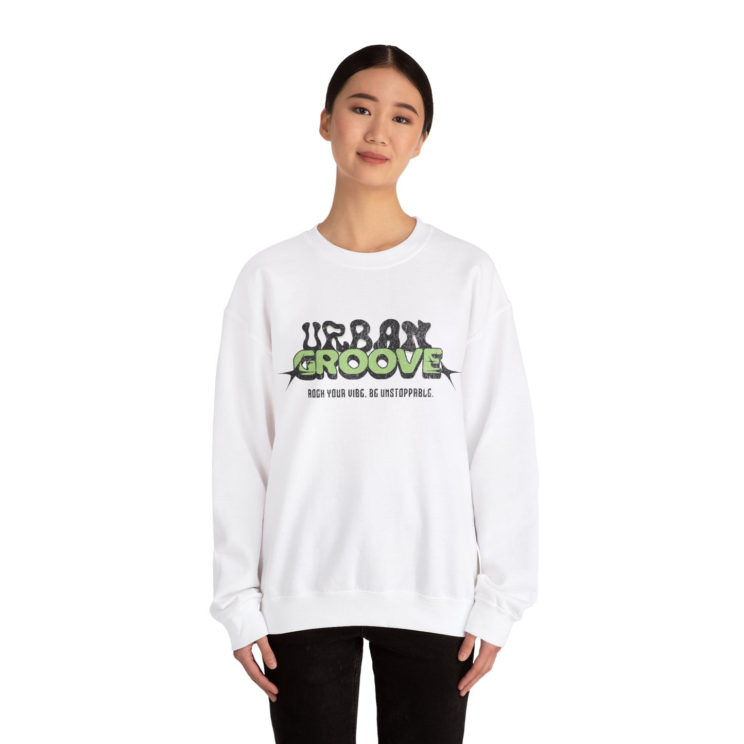 Women's "Urban Groove" Crewneck Sweatshirt