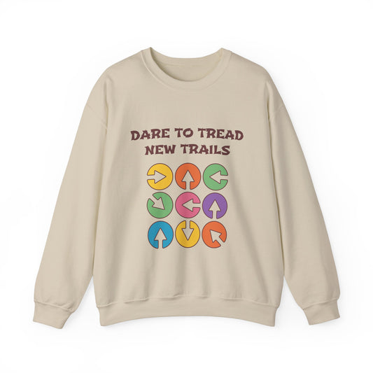 Men's "Dare To Tread" Crewneck Sweatshirt