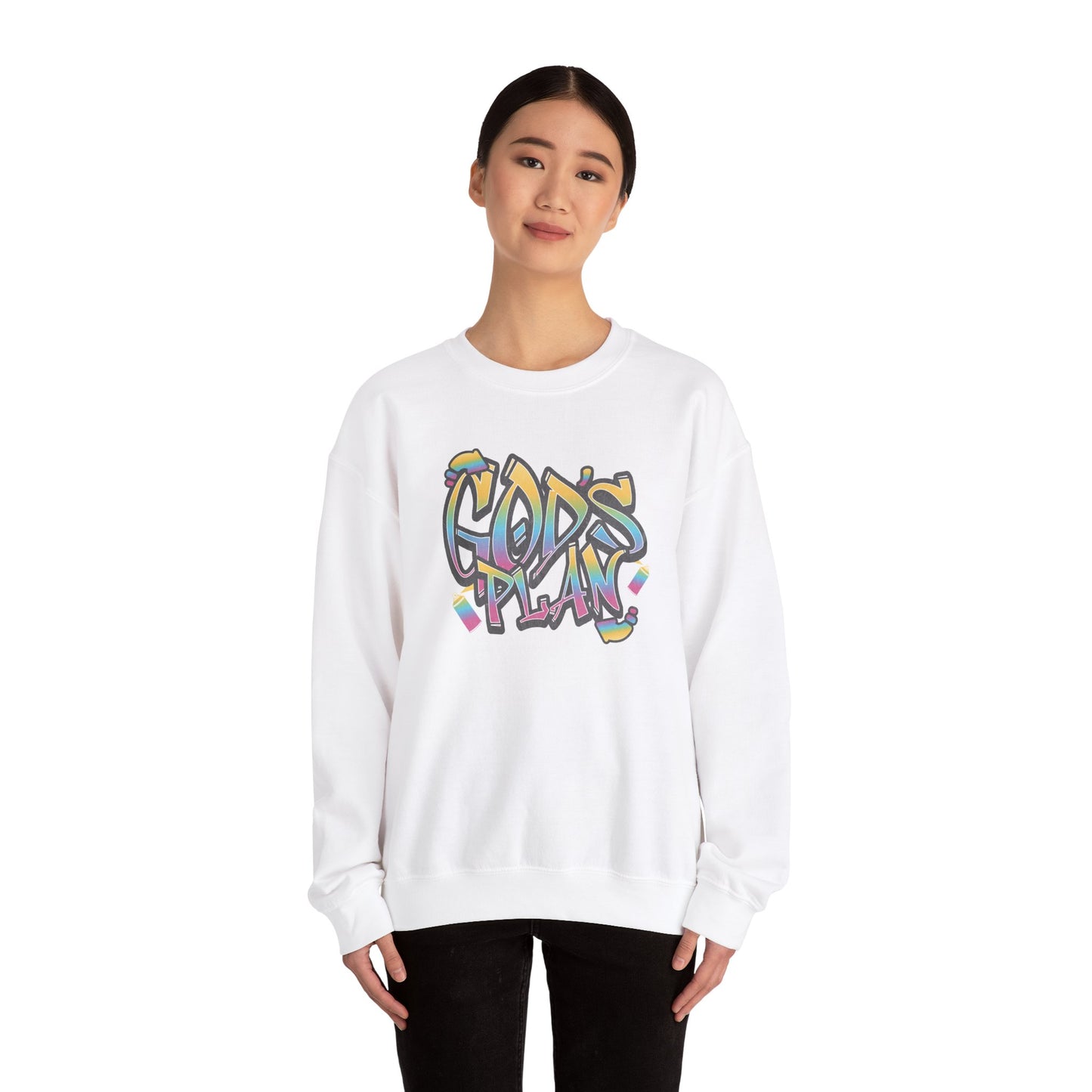 Women's "God's Plan" Crewneck Sweatshirt