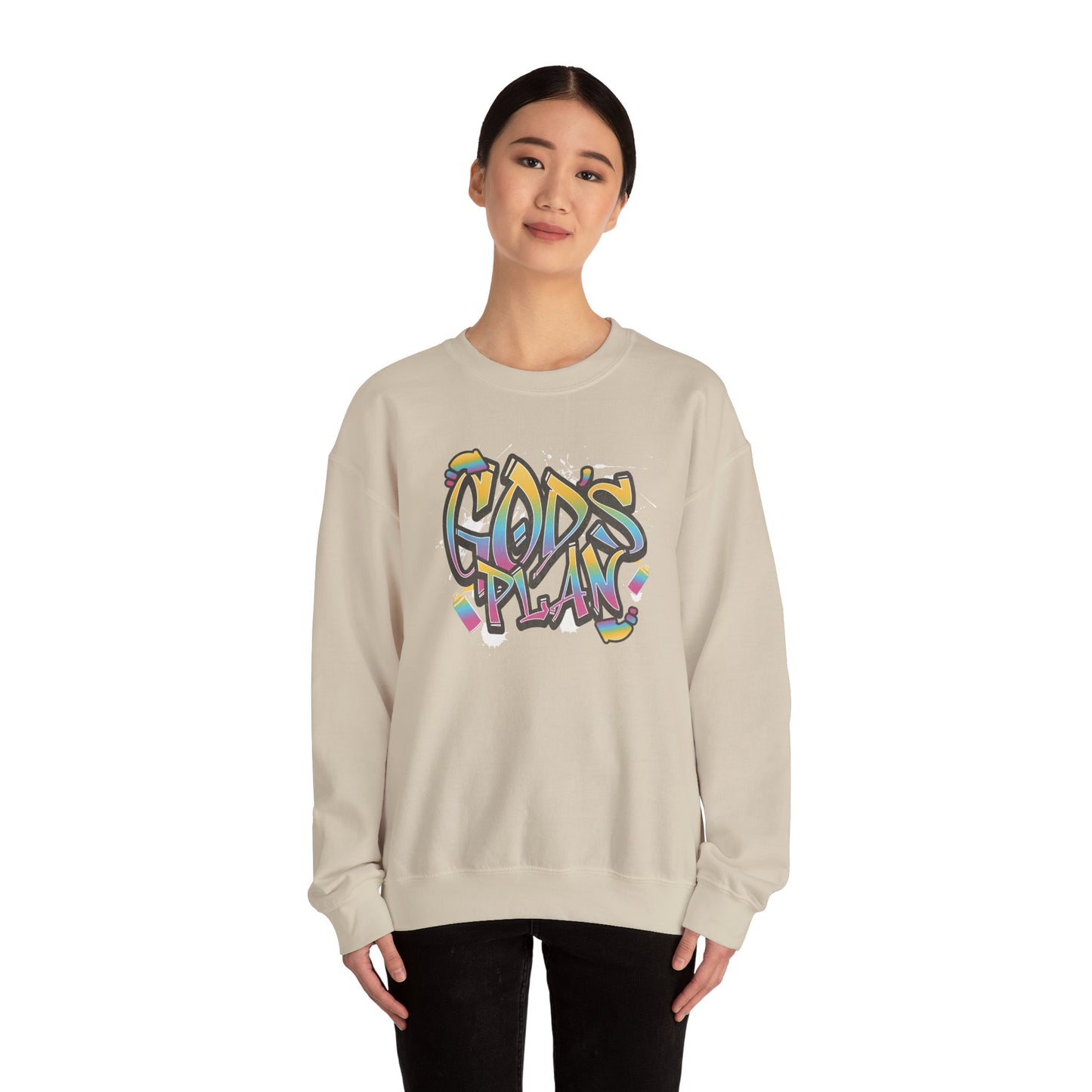 Women's "God's Plan" Crewneck Sweatshirt