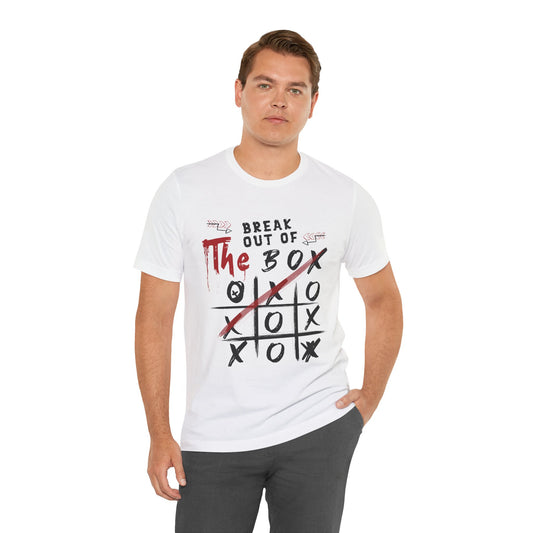 Men's "Break Out Of The Box" Jersey Short Sleeve Tee