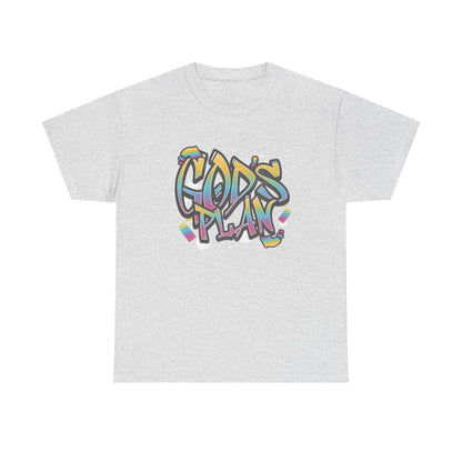 Women's "God's Plan" Heavy Cotton Tee