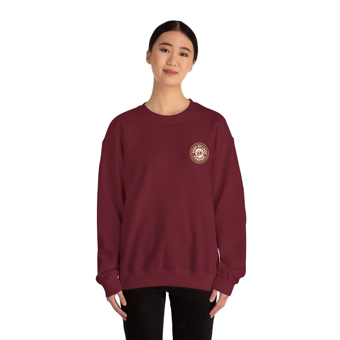 Women's "Beer My Love" Crewneck Sweatshirt