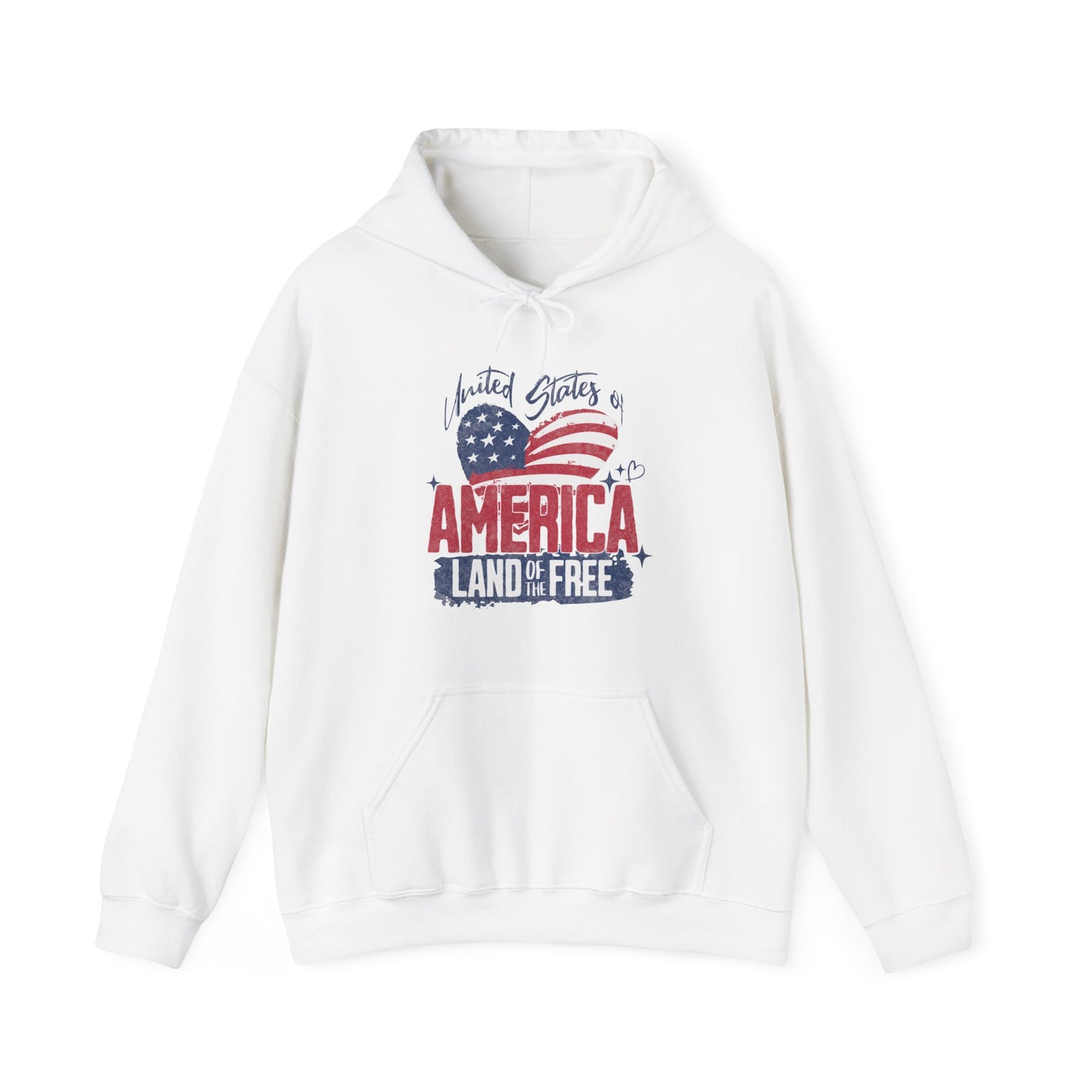 Men's "USA Land of the Free" Hoodie